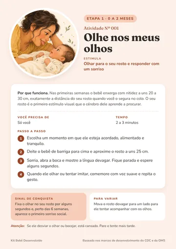 Ficha 001: Olhe nos meus olhos