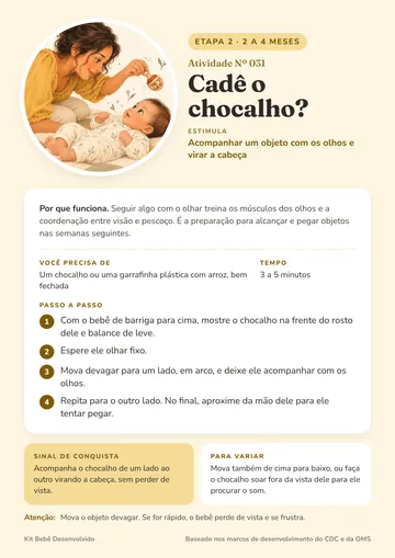 Ficha 031: Cadê o chocalho?