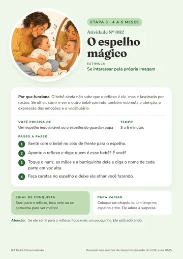 Ficha 062: O espelho mágico